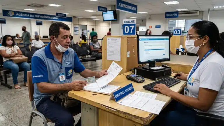 Como pedir auxílio-doença pelo Meu INSS: documentos, requisitos do atestado no Atestmed, as 5 etapas do requerimento e como consultar o resultado do pedido.